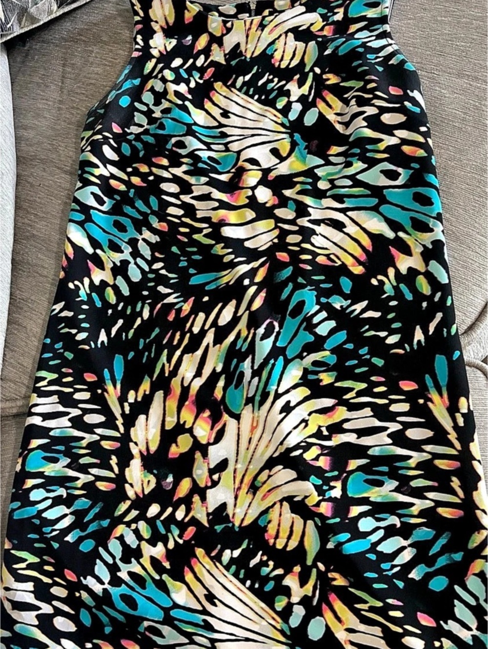 Worthington Printed Mini Dress Size XL Like New